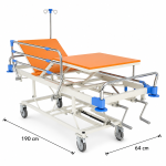 تخت CPR مکانیکی بدساید کتابی مدل 1230L